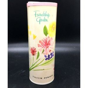 Shulton Friendship Garden BODY TALCUM Powder VTG 1970s Made in the USA  NOS